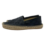Gucci GG Canvas Espadrilles Slip-on Shoes Navy 6 1 2 — view 2