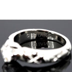 Chanel Quilted Diamond 050 CT E-Vvs 2 Ring Pt950 — view 5
