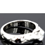 Chanel Quilted Diamond 050 CT E-Vvs 2 Ring Pt950 — view 6