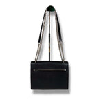 Louis Vuitton My Lock Me Chain Shoulder Bag Black Silver Hardware Twisted — view 3