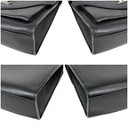 Louis Vuitton My Lock Me Chain Shoulder Bag Black Silver Hardware Twisted — view 8