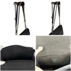 Louis Vuitton My Lock Me Chain Shoulder Bag Black Silver Hardware Twisted — view 9