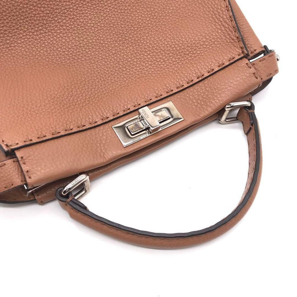 Fendi Selleria Peekaboo 2-Way Handbag Price Negotiation Welcome — view 7