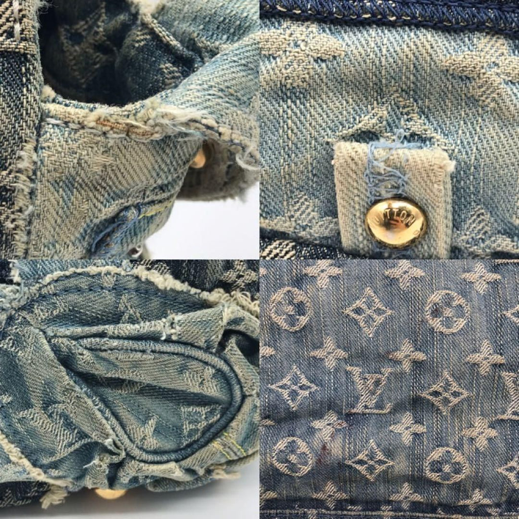Louis Vuitton Monogram Denim Postie Shoulder Bag Price Negotiation Welcome — view 8