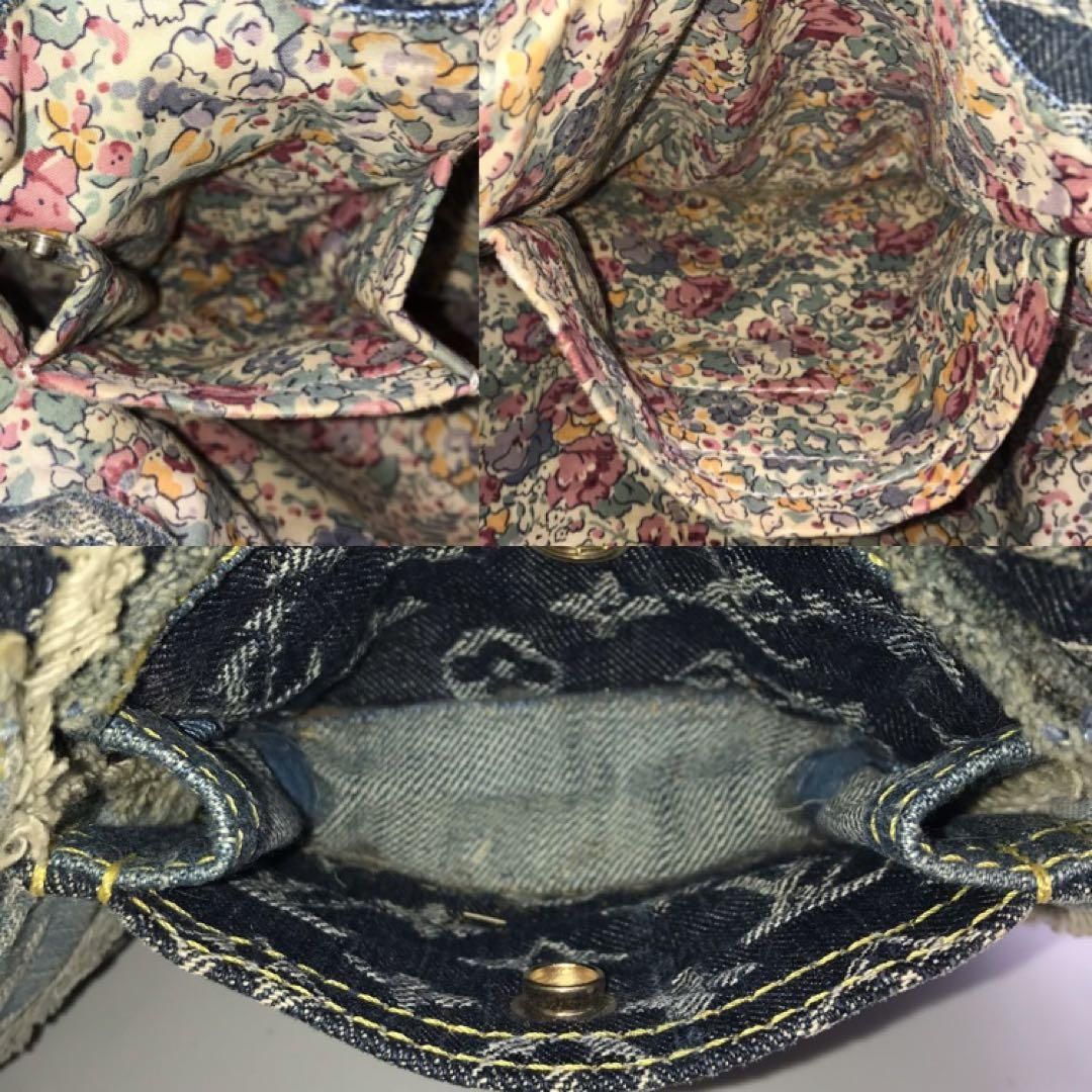 Louis Vuitton Monogram Denim Postie Shoulder Bag Price Negotiation Welcome — view 6