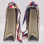 Gucci Leather Sylvie Bi&star Small Shoulder Bag Price Negotiation Welcome — view 3