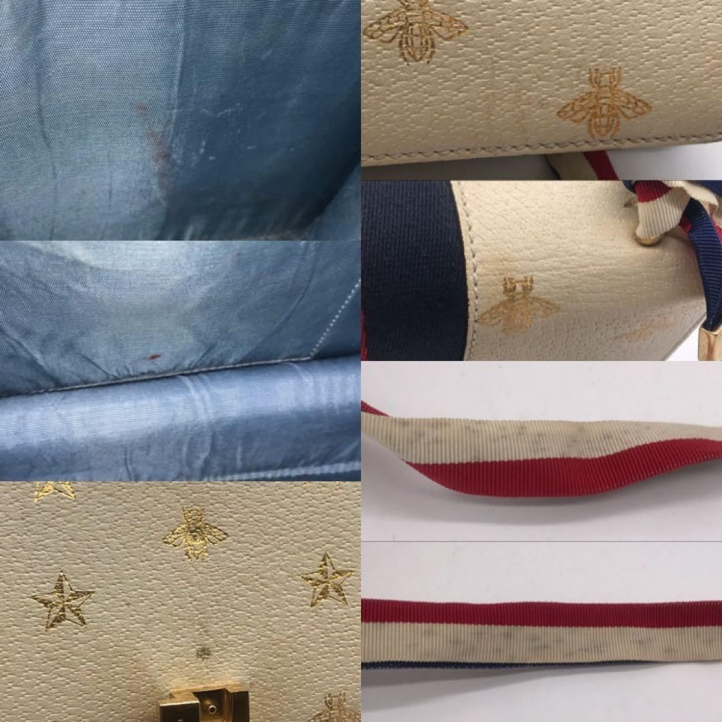 Gucci Leather Sylvie Bi&star Small Shoulder Bag Price Negotiation Welcome — view 8
