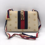 Gucci Leather Sylvie Bi&star Small Shoulder Bag Price Negotiation Welcome — view 2