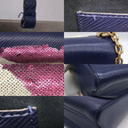 Louis Vuitton Epi Twist MM Iris Sequin Shoulder Bag Price Negotiation Welcome — view 8