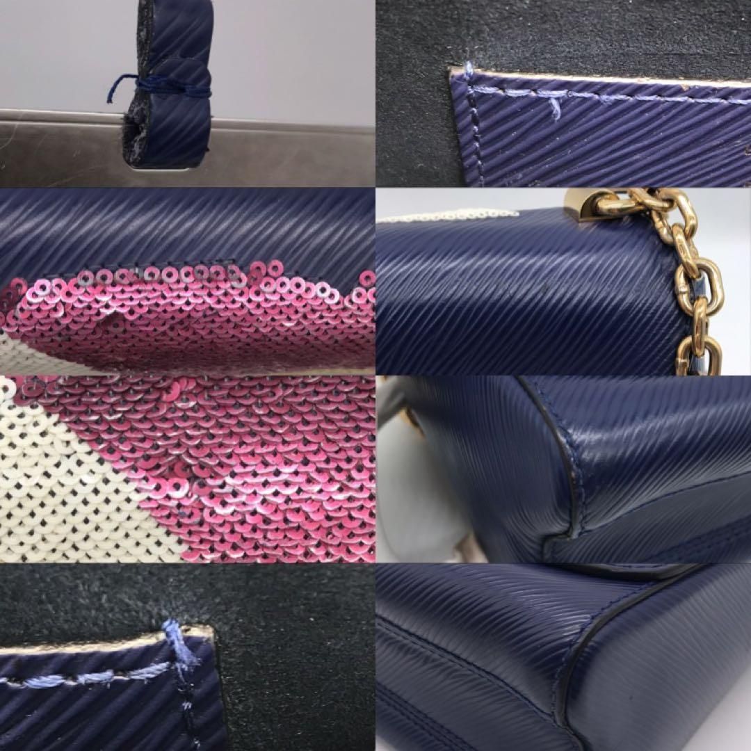 Louis Vuitton Epi Twist MM Iris Sequin Shoulder Bag Price Negotiation Welcome — view 8