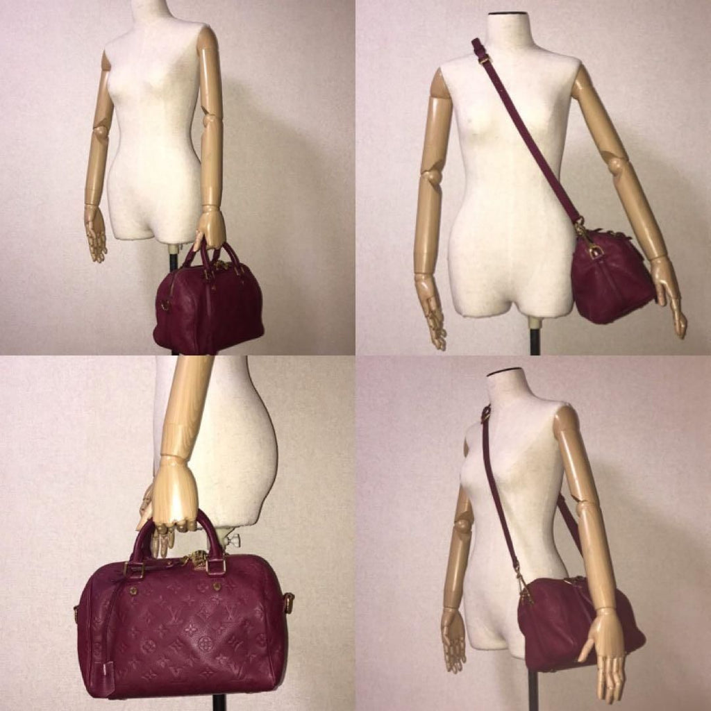 Louis Vuitton Empreinte Speedy Bandouliere 25 Handbag Price Negotiation Welcome — view 9