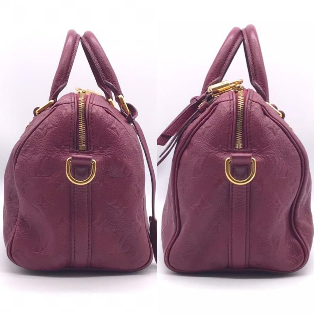 Louis Vuitton Empreinte Speedy Bandouliere 25 Handbag Price Negotiation Welcome — view 3