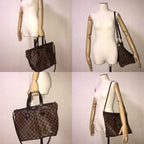 Louis Vuitton Damier Palermo PM 2-Way Tote Shoulder Bag Price Negotiation — view 9