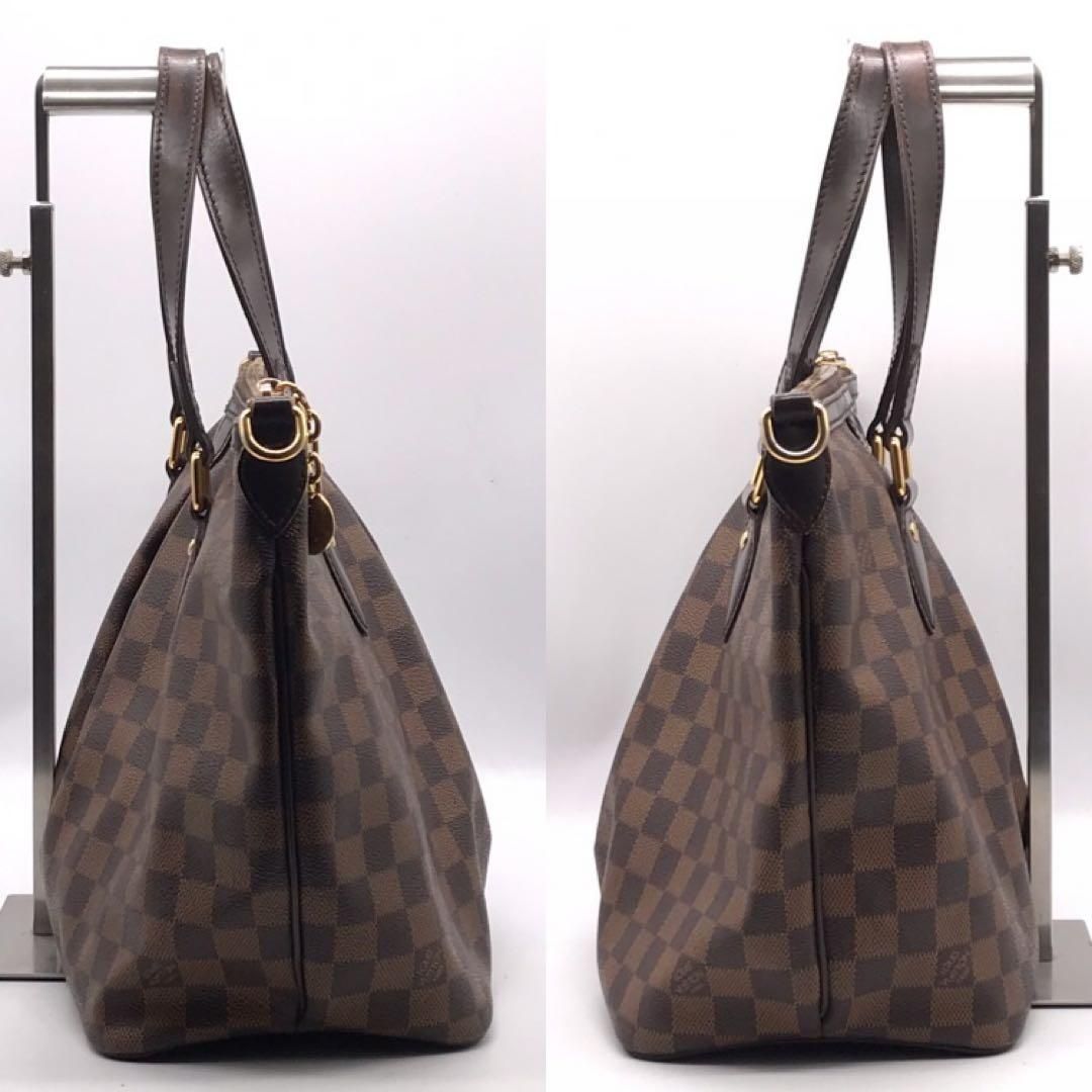 Louis Vuitton Damier Palermo PM 2-Way Tote Shoulder Bag Price Negotiation — view 3