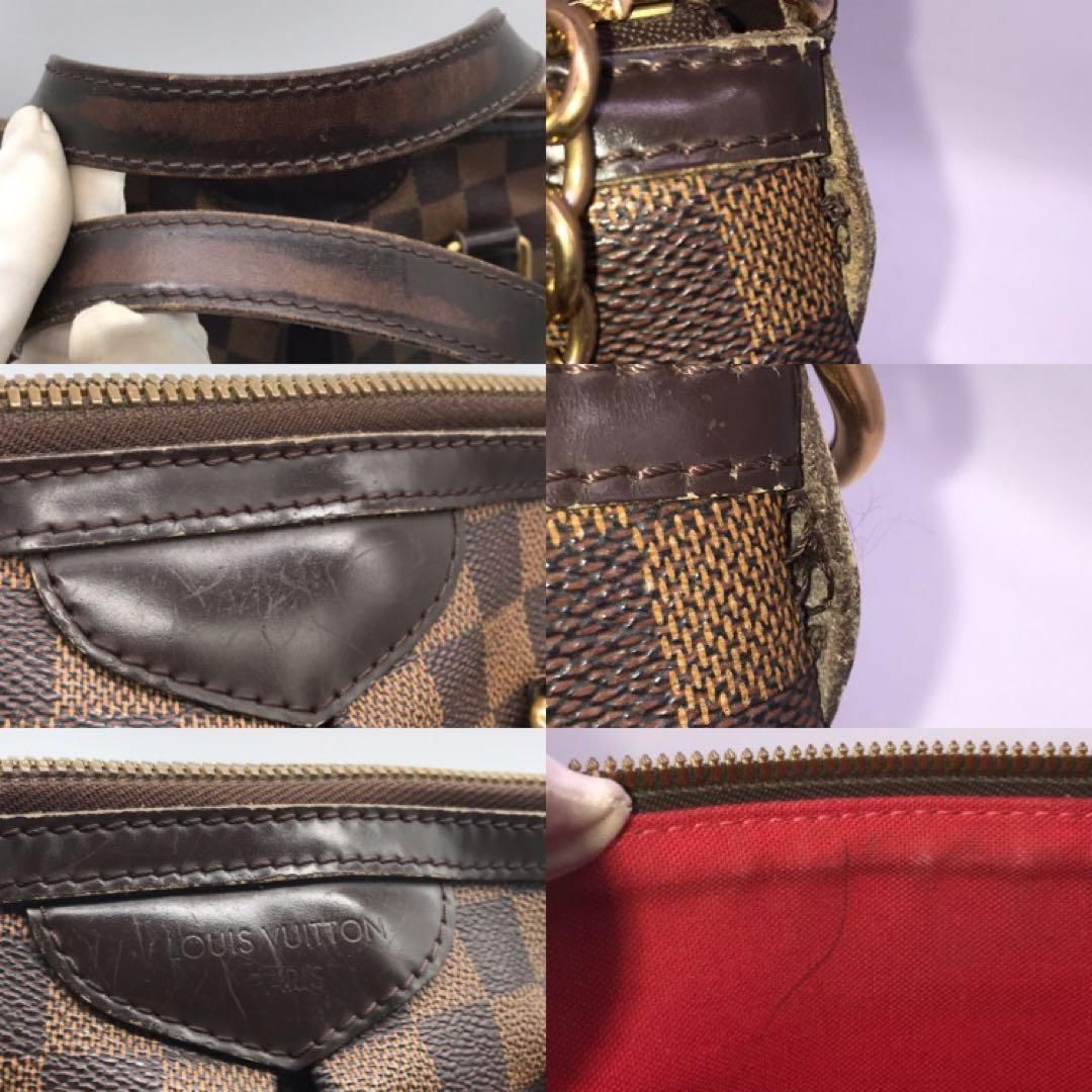 Louis Vuitton Damier Palermo PM 2-Way Tote Shoulder Bag Price Negotiation — view 8