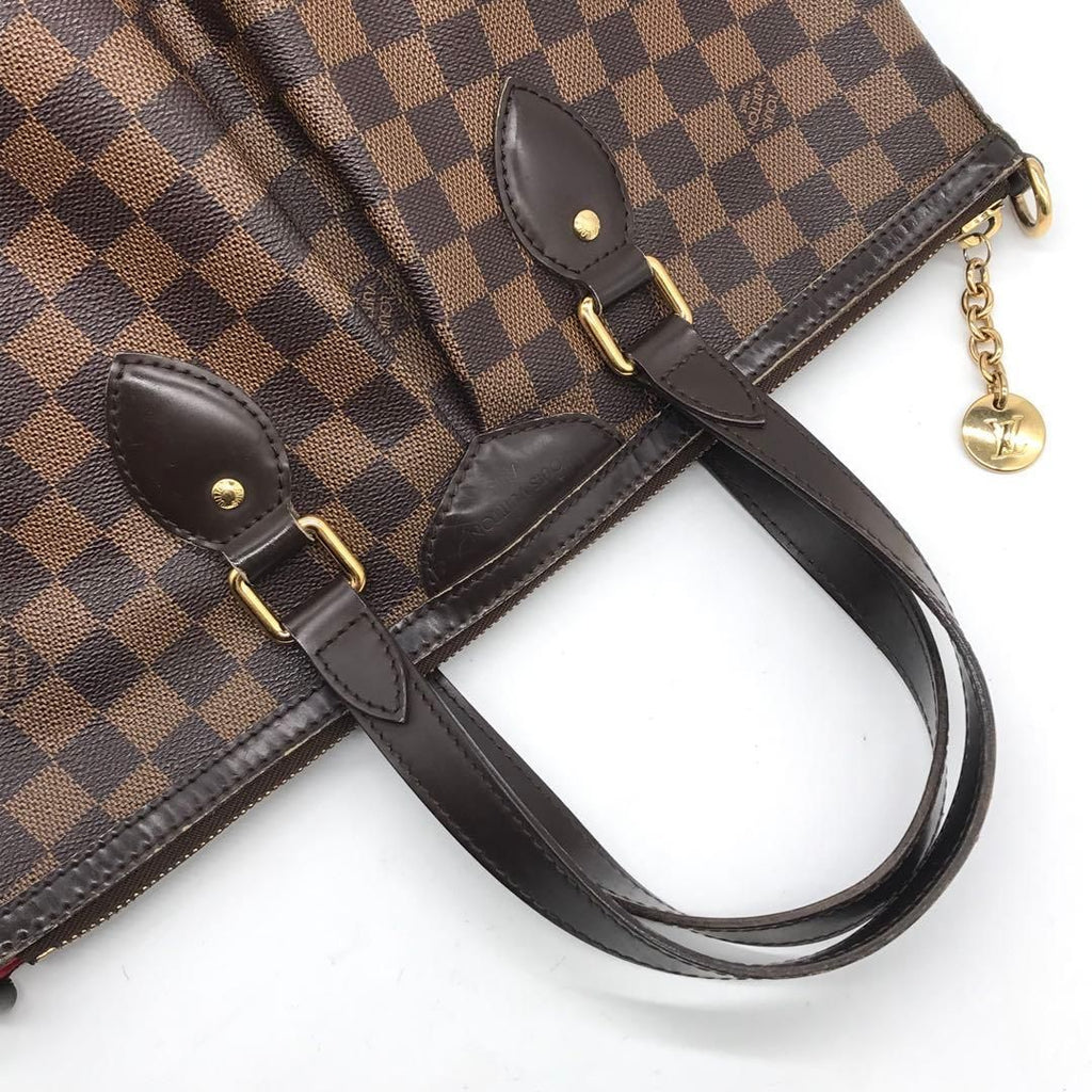 Louis Vuitton Damier Palermo PM 2-Way Tote Shoulder Bag Price Negotiation — view 7