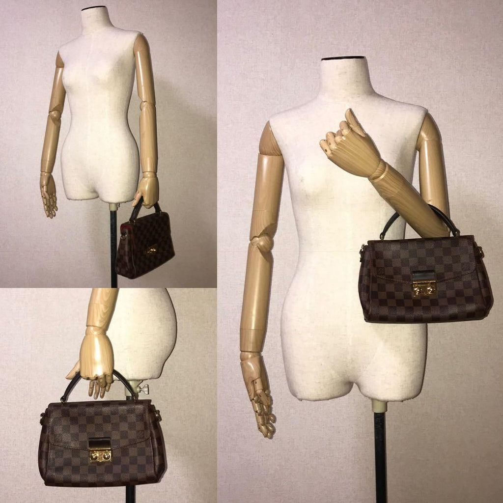Louis Vuitton Damier Croisette Handbag Price Negotiation Welcome — view 9
