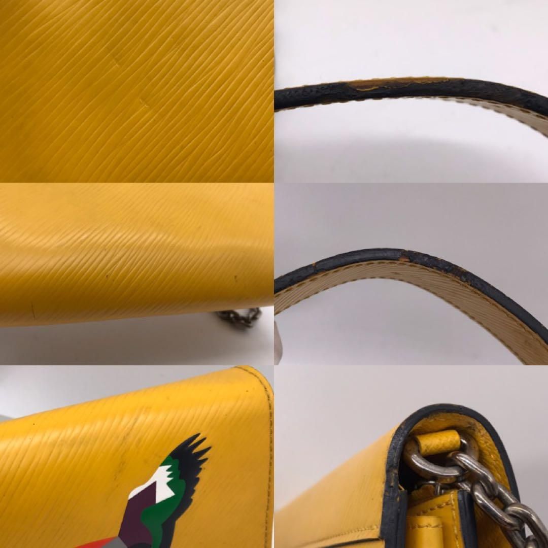 Louis Vuitton Epi Twist Chain Wallet Shoulder Bag Yellow Price Negotiation — view 8