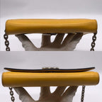 Louis Vuitton Epi Twist Chain Wallet Shoulder Bag Yellow Price Negotiation — view 4