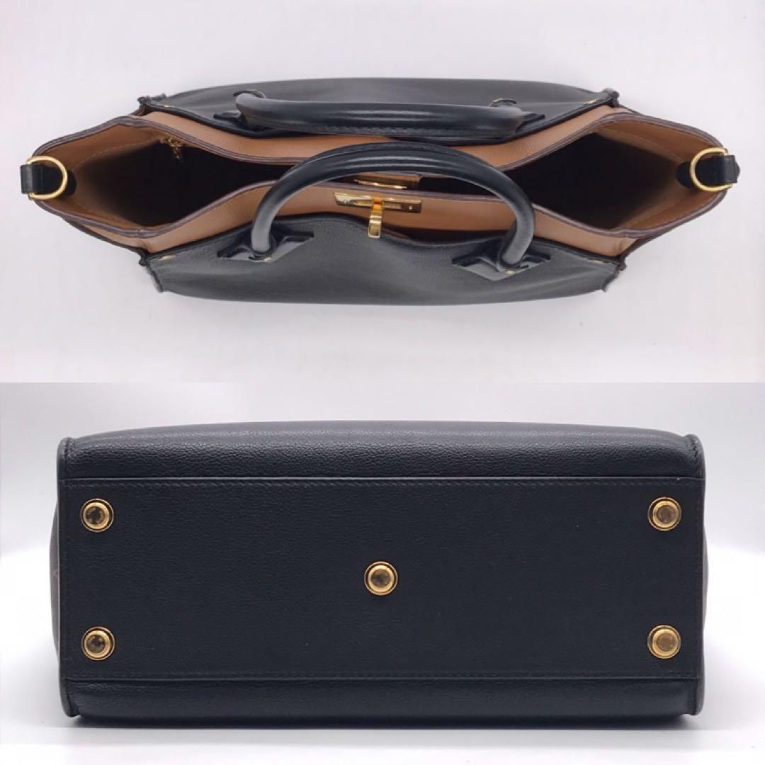 Louis Vuitton Monogram on My Side MM Handbag Noir Black Price Negotiation — view 4