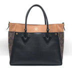 Louis Vuitton Monogram on My Side MM Handbag Noir Black Price Negotiation — view 2