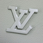 Louis Vuitton Fastline Aerogram Calf Leather Sage Logo Tote Bag — view 9