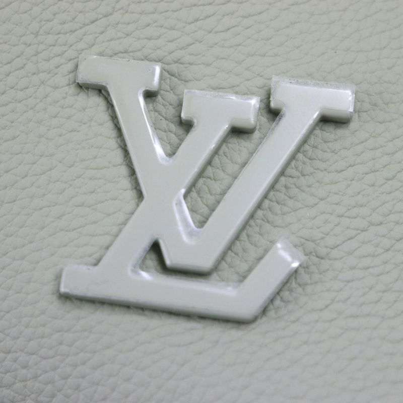 Louis Vuitton Fastline Aerogram Calf Leather Sage Logo Tote Bag — view 9
