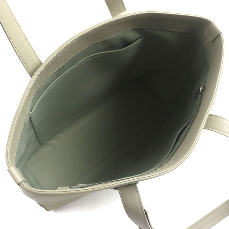 Louis Vuitton Fastline Aerogram Calf Leather Sage Logo Tote Bag — view 7
