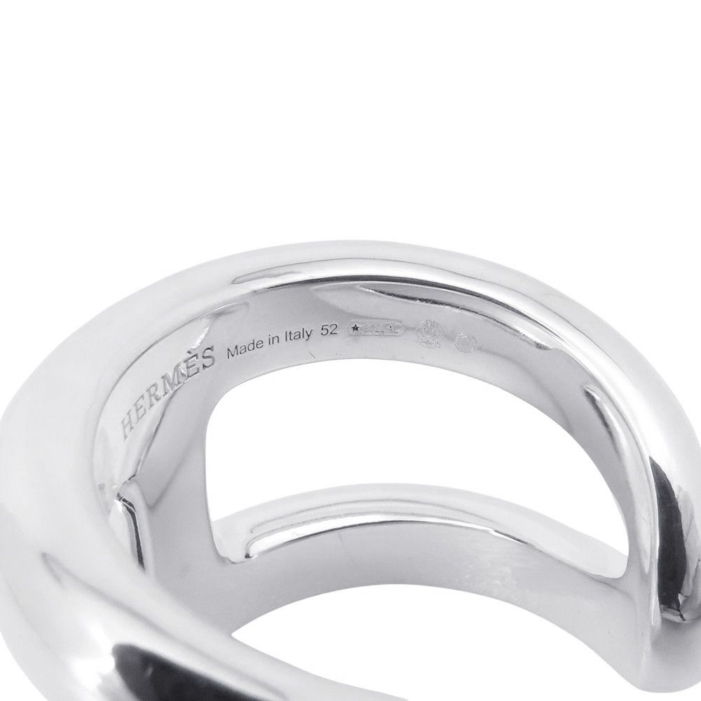 Hermes Ring Osmose GM Silver 52 — view 9