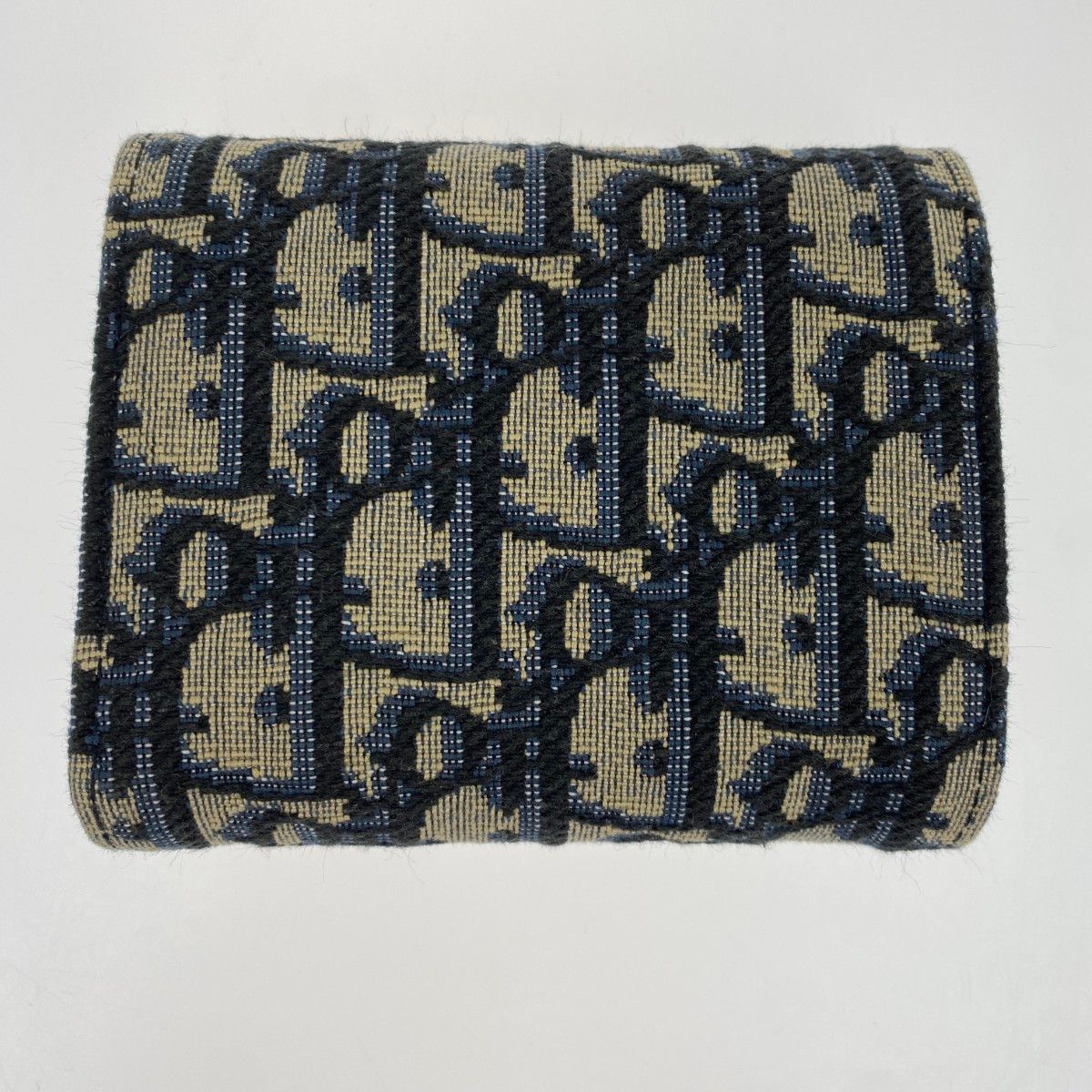Christian Dior Trifold Wallet S5912 Ctzq M928 Blue — view 3
