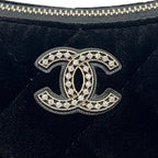 Chanel Shoulder Bag Half Moon Chain Black 2024 — view 8