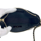 Chanel Shoulder Bag Half Moon Chain Black 2024 — view 6