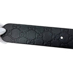 Gucci Belt Black Cima 90 36 — view 9