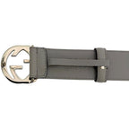 Gucci Belt Grey Interlocking Ap00 g 85 — view 5