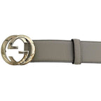 Gucci Belt Grey Interlocking Ap00 g 85 — view 4
