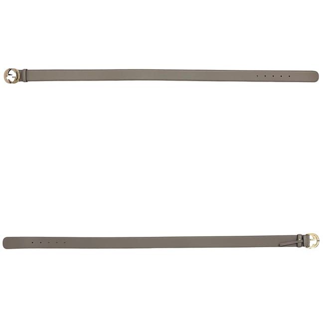 Gucci Belt Grey Interlocking Ap00 g 85 — view 3