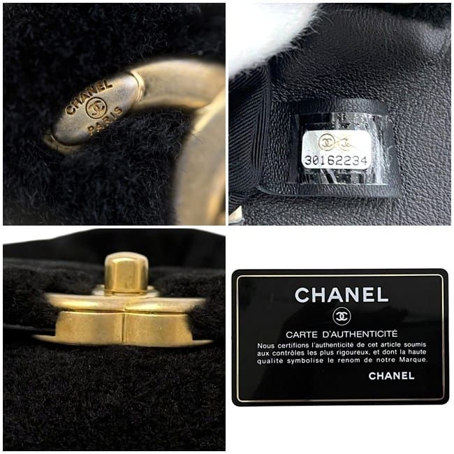 Chanel One Shoulder Bag Black Quilted 30 — view 4