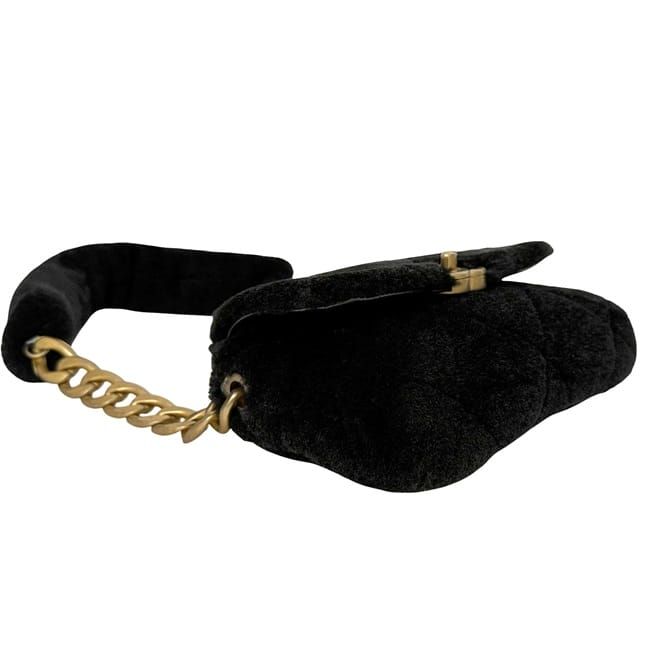 Chanel One Shoulder Bag Black Quilted 30 — view 8