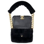 Chanel One Shoulder Bag Black Quilted 30 — view 6