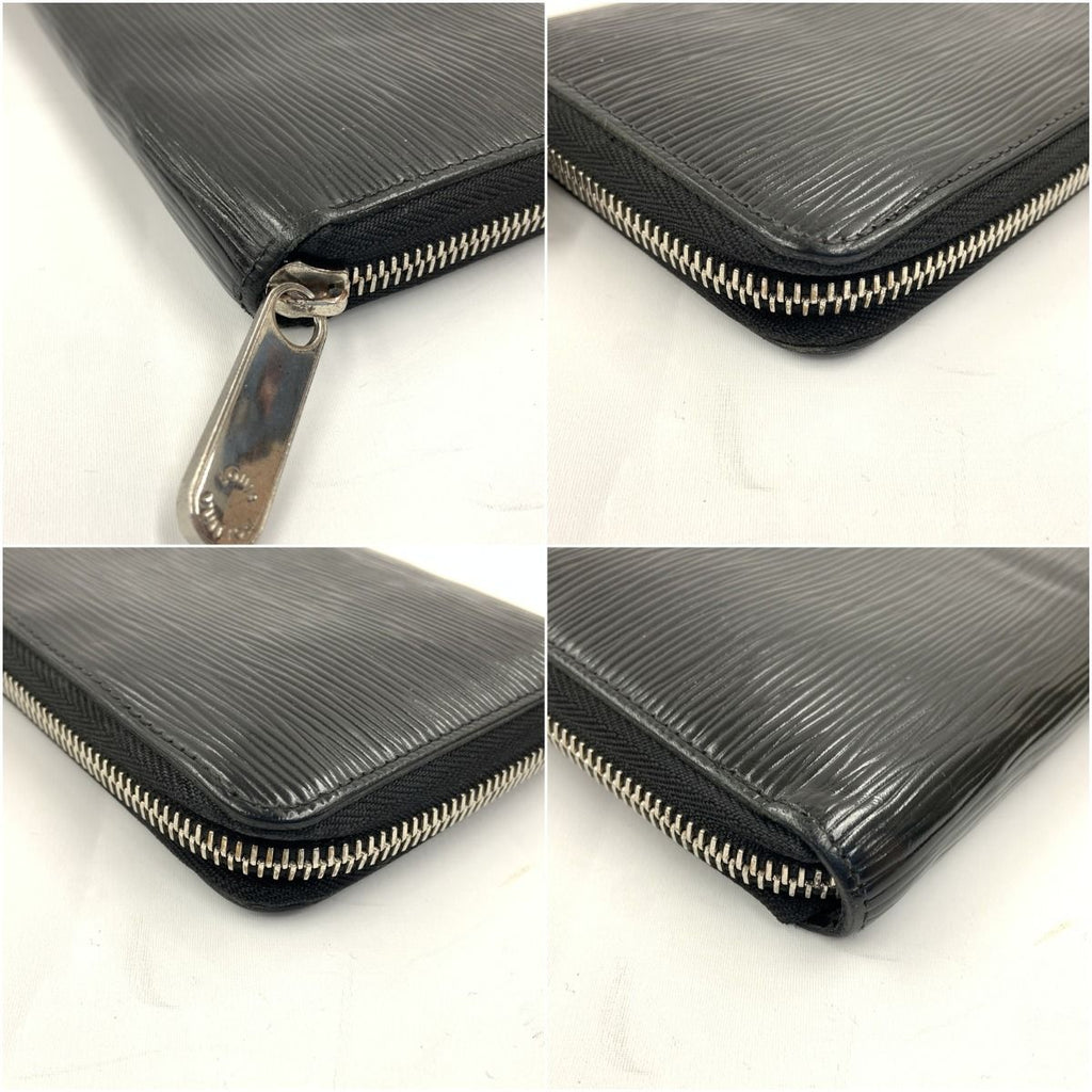 Louis Vuitton Epi Zippy Wallet Long Black — view 4