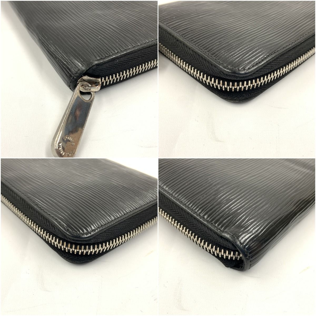 Louis Vuitton Epi Zippy Wallet Long Black — view 4