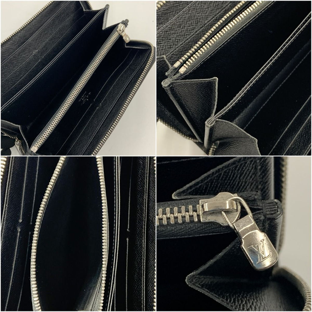 Louis Vuitton Epi Zippy Wallet Long Black — view 7