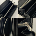 Louis Vuitton Epi Zippy Wallet Long Black — view 7