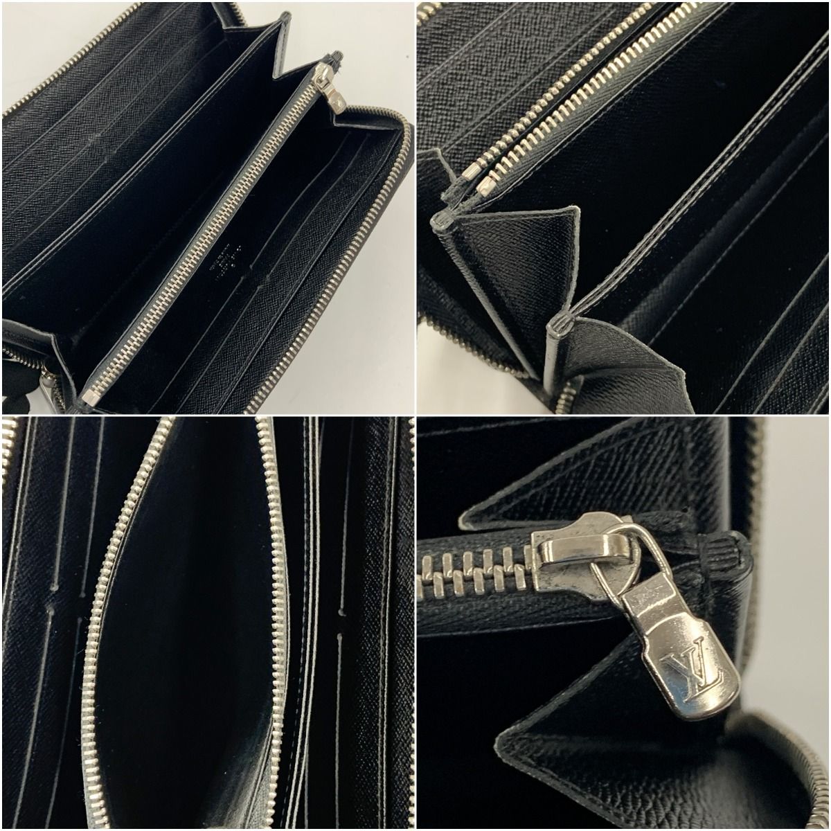 Louis Vuitton Epi Zippy Wallet Long Black — view 7