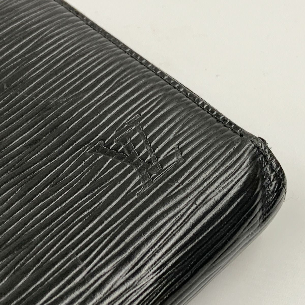 Louis Vuitton Epi Zippy Wallet Long Black — view 6