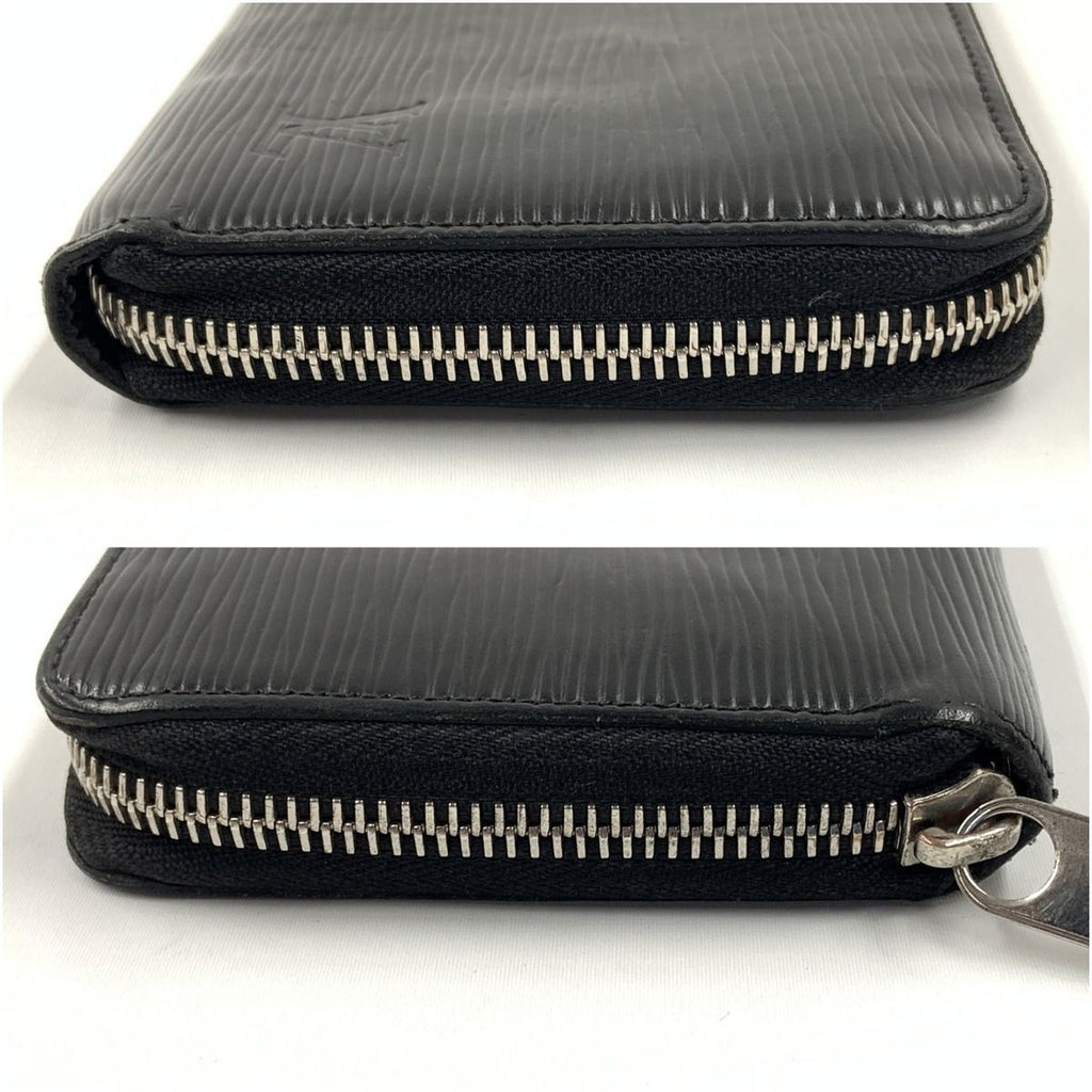 Louis Vuitton Epi Zippy Wallet Long Black — view 3