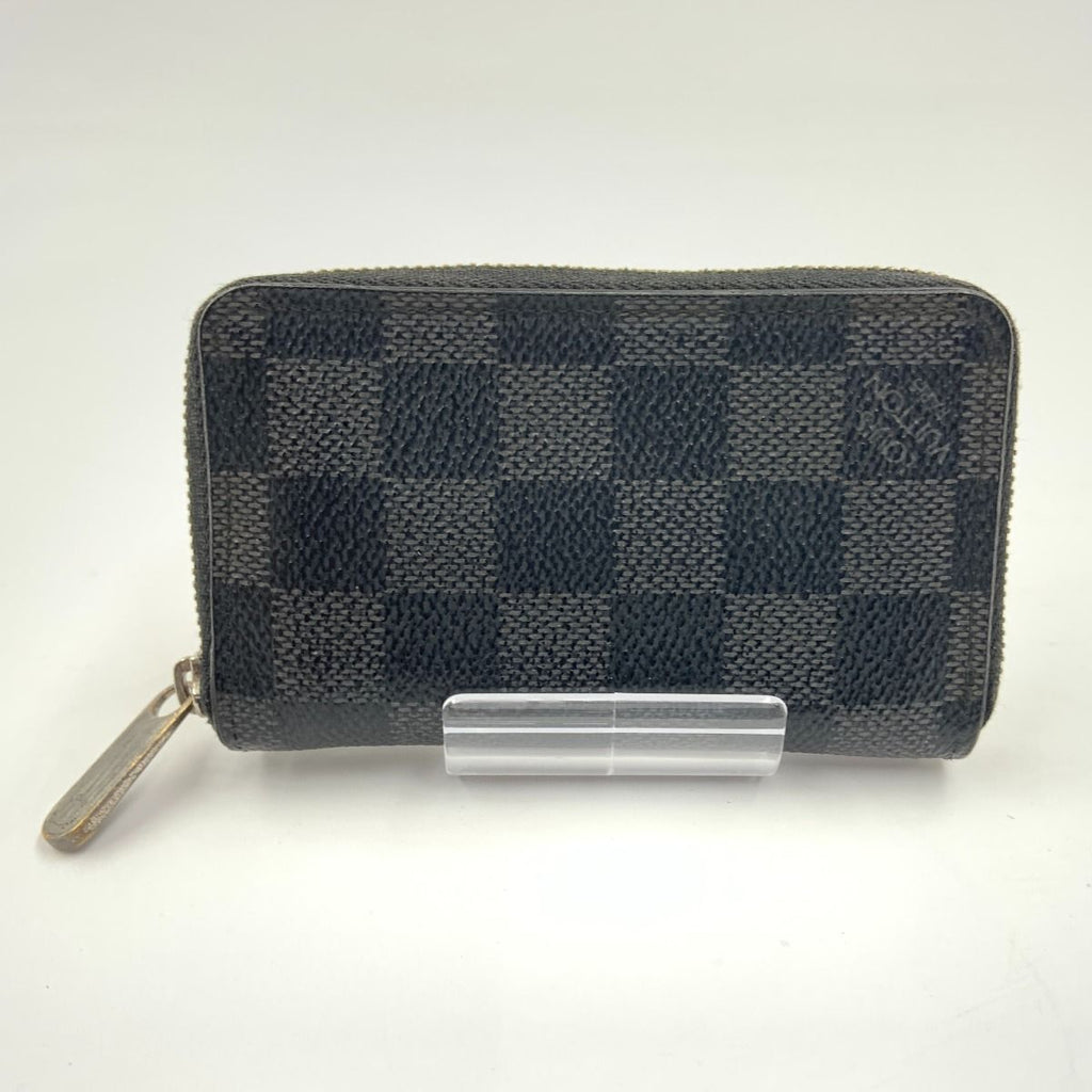 Louis Vuitton Mie Graphite Zippy Coin Purse Case Black — view 2