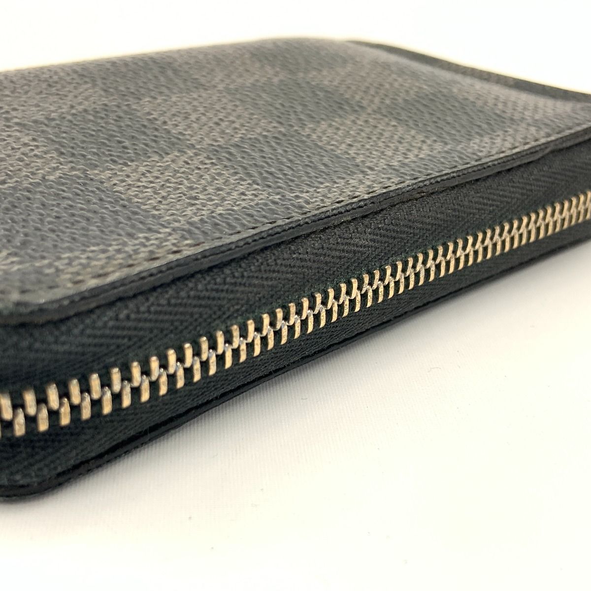 Louis Vuitton Mie Graphite Zippy Coin Purse Case Black — view 5