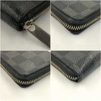 Louis Vuitton Mie Graphite Zippy Coin Purse Case Black — view 4