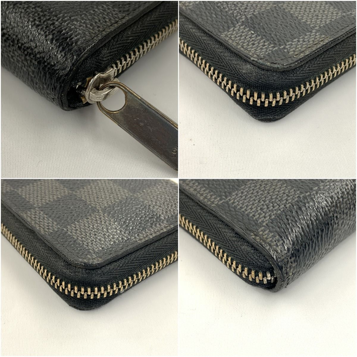Louis Vuitton Mie Graphite Zippy Coin Purse Case Black — view 4